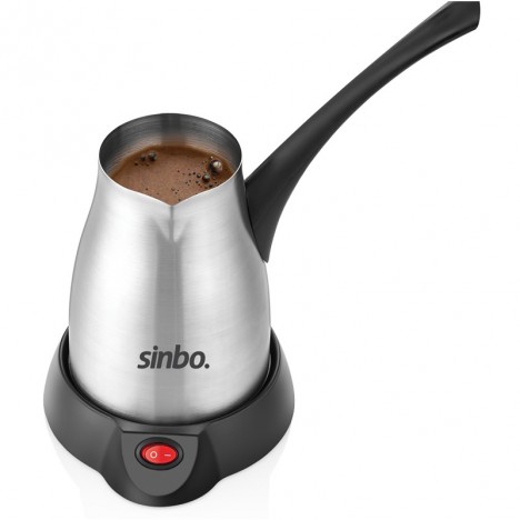 Cafetière électrique Sinbo 1000 Watt 0,4 L - Inox (SCM-2943)