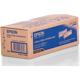 Double Toner Original EPSON C13S050631 pour AL-C2900N/CX29NF series - Noir