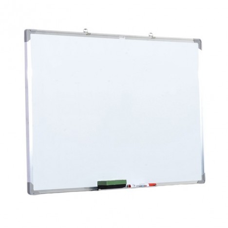 Tableau Blanc Magnétique 2X3 Cadre Aluminium 90X120 "TSX7129 SS"