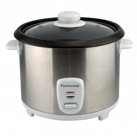 Cuiseur Riz Techwood 700 Watt - Inox (TCR-186)