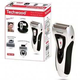 Rasoir rechargeable Techwood - Noir et Blanc (TRZ-108)