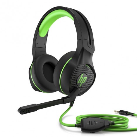 Micro Casque Gamer HP pavillion 400 Noir & Vert (4BX31AA)