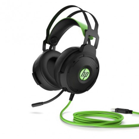 Micro Casque Gamer HP pavillion 600 Noir & Vert (4BX33AA)