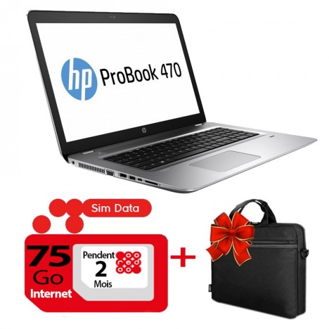 Pc Portable HP ProBook 470 G4 / i3 7è Gén / 4 Go Pc Portable HP ProBook 470 G4 / i3 7è Gén / 4 Go