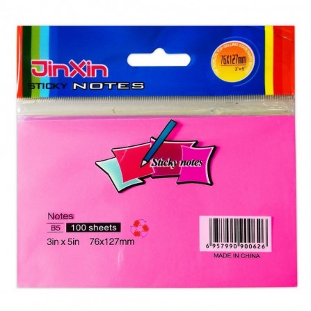 Stick Note 76/127 Fluo Rose Fushia 100 F