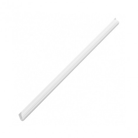 Baguette pour reliure 3mm surface raille - Blanc (PQT 50)