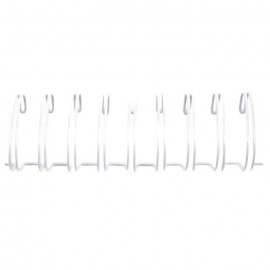 Spirales Métalliques FELLOWES 34 Boucles 1/2 WIRE 12mm Blanc (SPIFW07) Spirales Métalliques FELLOWES 34 Boucles 1/2 WIRE 12mm Blanc (SPIFW07)