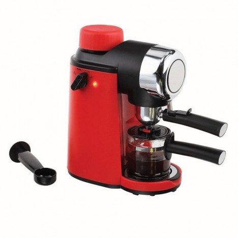 Machine à café expresso LIVOO 800 W 0,24 L - Rouge (DOD159)