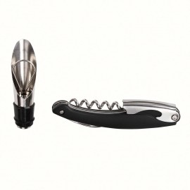Set à Vin 2 Accessoires Livoo - Noir (GS128) Set à Vin 2 Accessoires Livoo - Noir (GS128)