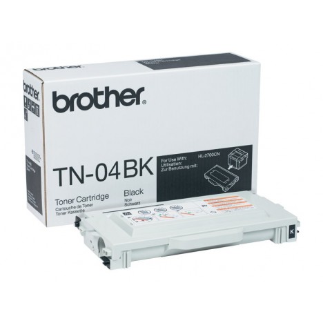 Toner Original Brother LaserJet TN04BK pour Brother HL-2700CN , MFC9420CN - Noir (10 000 Pages)