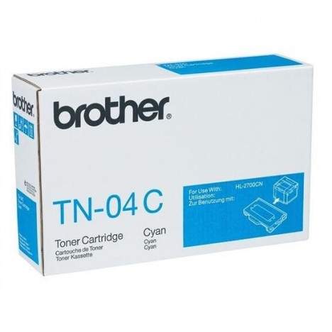 Toner Original Brother LaserJet TN04C pour Brother HL-2700CN , MFC9420CN - Cyan (6 600 Pages)