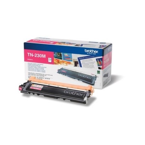 Toner Original Brother LaserJet TN230M pour Brother HL3040CN , MFC9120CN - Magenta (1400 Pages)