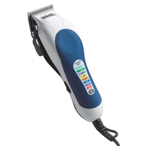 Tondeuse à cheveux Wahl Color Pro 200 - Blanc et Bleu (79300-1616)