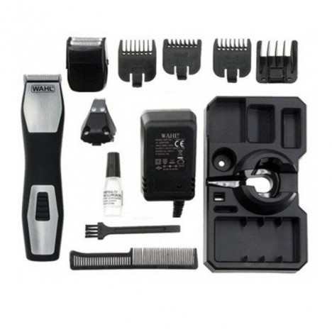 Tondeuse Multi-Usages Wahl Groomsman Pro - Noir et Argent (9855-1216)