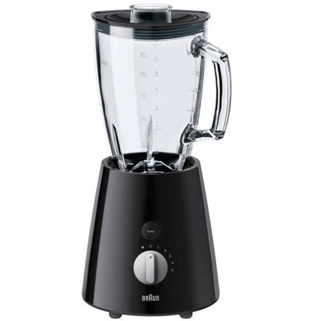 Blender BRAUN 800 Watt - 2L - Noir (JB3060BK)