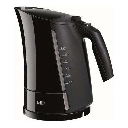 Bouilloire BRAUN Multiquick 3 - 2200 Watt - 1.7L - Noir (WK300 ONYX)
