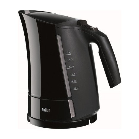 Bouilloire BRAUN Multiquick 3 - 2200 Watt - 1.7L - Noir (WK300 ONYX)