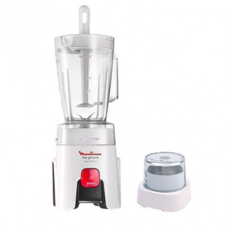 Blender Moulinex Genuine 500 Watt 1,5L - Blanc (LM241B25)