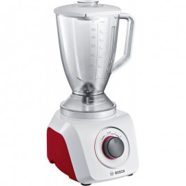 Blender BOSCH 500 Watt - 2.4L - Rouge&BLanc (MMB21POR) Blender BOSCH 500 Watt - 2.4L - Rouge&BLanc (MMB21POR)