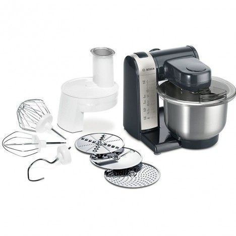 Robot pâtissier Multifonction BOSCH 600 Watt - 3,9L - Inox (MUM48A1)