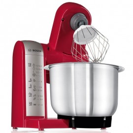 Robot pâtissier Multifonction BOSCH 600 Watt - 3,9L - Rouge (MUM48R1) Robot pâtissier Multifonction BOSCH 600 Watt - 3,9L - Rouge (MUM48R1)