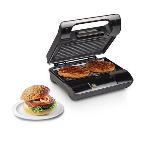 Grill electrique 2 en1 700W, Noir (117000)