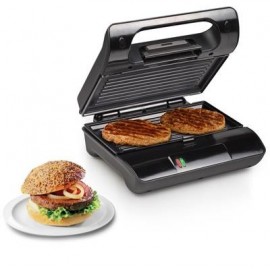 Grill electrique 2 en1 700W, Noir (117000)