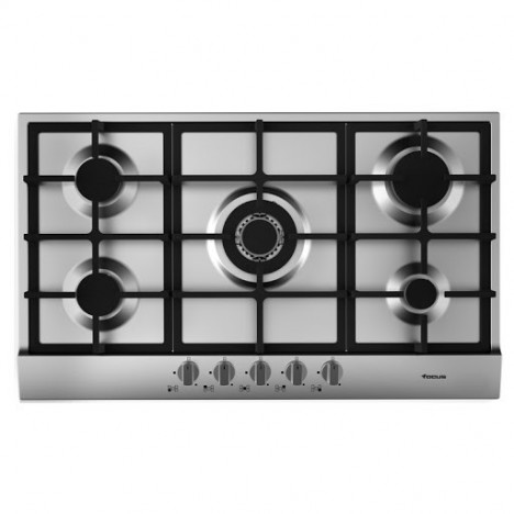 Plaque de cuisson Focus 5 feux 90 cm - Inox (F.4789X)