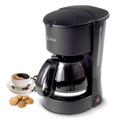 Machine à café à filtre Kiwi 650 Watt 1,2L - Noir (KCM-7535)