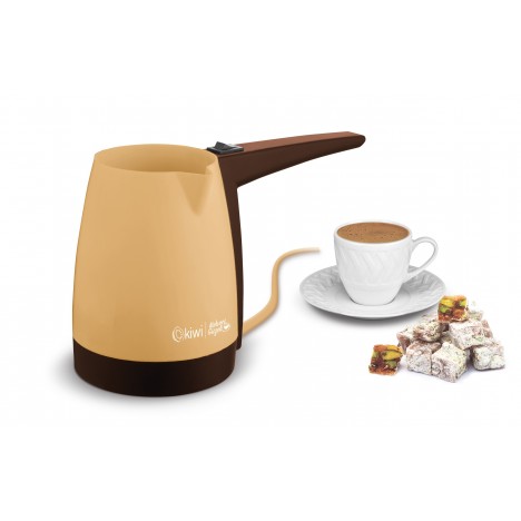 Cafetière turque Kiwi 1000 Watt - Jaune (KCM 7510)