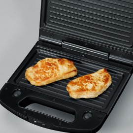 Appareil à Croque-Monsieur SEVERIN Multifonction 1000 Watt - Noir&Inox (SA2968) Appareil à Croque-Monsieur SEVERIN Multifonction 1000 Watt - Noir&Inox (SA2968)