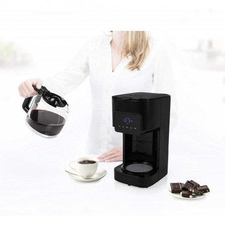 Cafetière Princess Black Steel 900 Watt - 1.5L - Noir (246014 ) 2