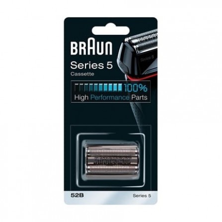 Pièce De Rechange Braun 52B Noire Pour Rasoir Compatible avec les rasoirs Series 5 (52B)
