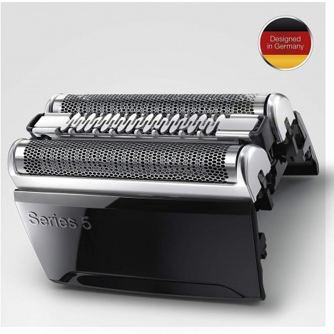 Pièce de Rechange Braun 52S Argentée pour Rasoir Compatible avec les Rasoirs Series 5 (52S)