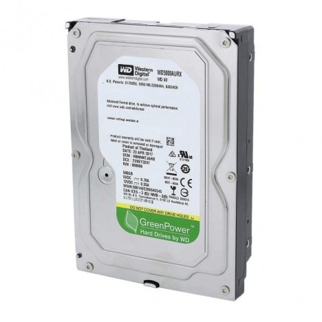 Disque Dur Interne SEAGATE 500 G 3.5" Reconditionné (WD5000AURX)