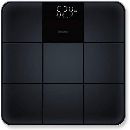 Pèse-personne Beurer en verre - Noir (GS235)