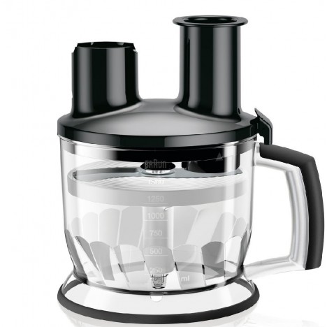 Mixeur plongeant Multiquick Serie 7 multifonctions Braun 1000 Watt - Noir (MQ7075X)