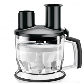Mixeur plongeant Multiquick Serie 7 multifonctions Braun 1000 Watt - Noir (MQ7075X)