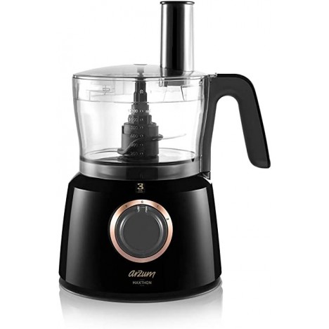 Robot Multifonction Arzum Maxthon 1000 Watt - 1.2L+1L - Noir (AR1064 ) Robot Multifonction Arzum Maxthon 1000 Watt - 1.2L+1L - Noir (AR1064 )