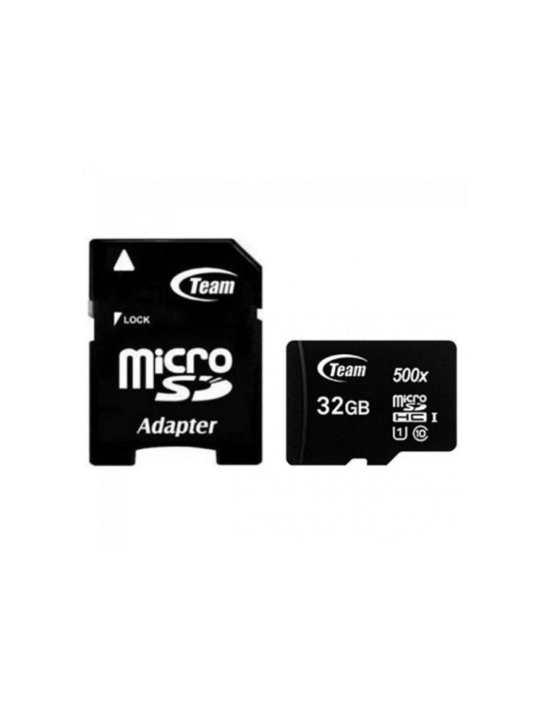 Carte Mémoire TEAM GROUP 32Go Micro SDHC Class 10 (TUSDH32GCL10U03)