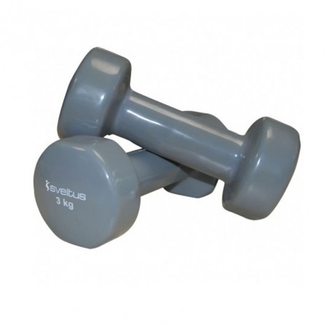 Paire Haltères Epoxy 2x 3kg - Gris (1183)