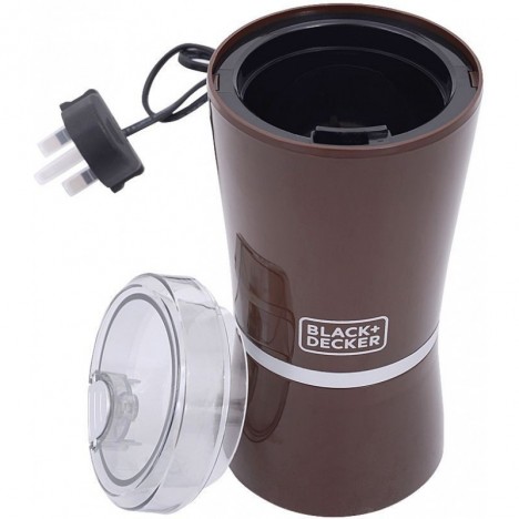 Moulin à Café BLACK & DECKER 150 Watt-Marron (CBM4-B5) Moulin à Café BLACK & DECKER 150 Watt-Marron (CBM4-B5)