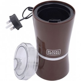Moulin à Café BLACK & DECKER 150 Watt-Marron (CBM4-B5) Moulin à Café BLACK & DECKER 150 Watt-Marron (CBM4-B5)