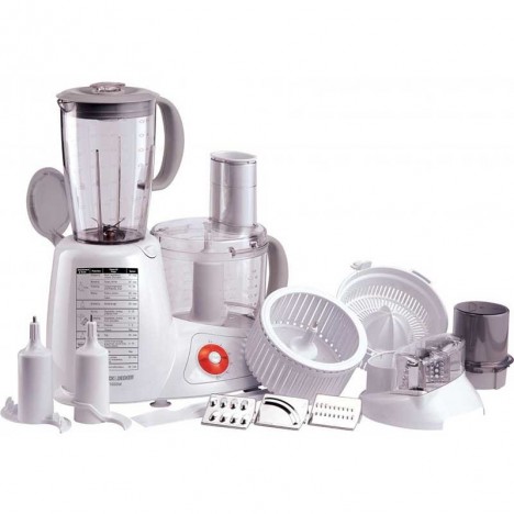 Robot Multifonction BLACK+DECKER 1000 Watt 1,5 L - Blanc (FX1000-B )