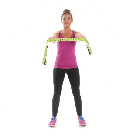 Bande élastique de résistance Sveltus 10kg - Jaune fluo (111) 2