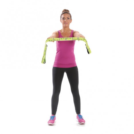 Bande élastique de résistance Sveltus 10kg - Jaune fluo (111)