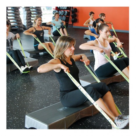 Bande élastique de résistance Sveltus 10kg - Jaune fluo (111)