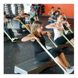 Bande élastique de résistance Sveltus 10kg - Jaune fluo (111)