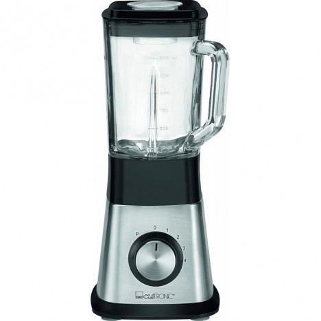 Blender avec BOL EN VERRE CLATRONIC 650 Watt- INOX(UM 3644)