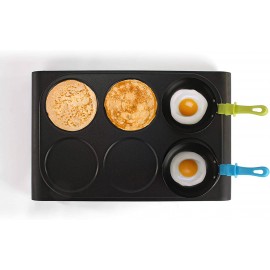 Set 3 en 1 Mini, Crêpière Wok LIVOO 1000 Watt- Noir (DOM200) Set 3 en 1 Mini, Crêpière Wok LIVOO 1000 Watt- Noir (DOM200)